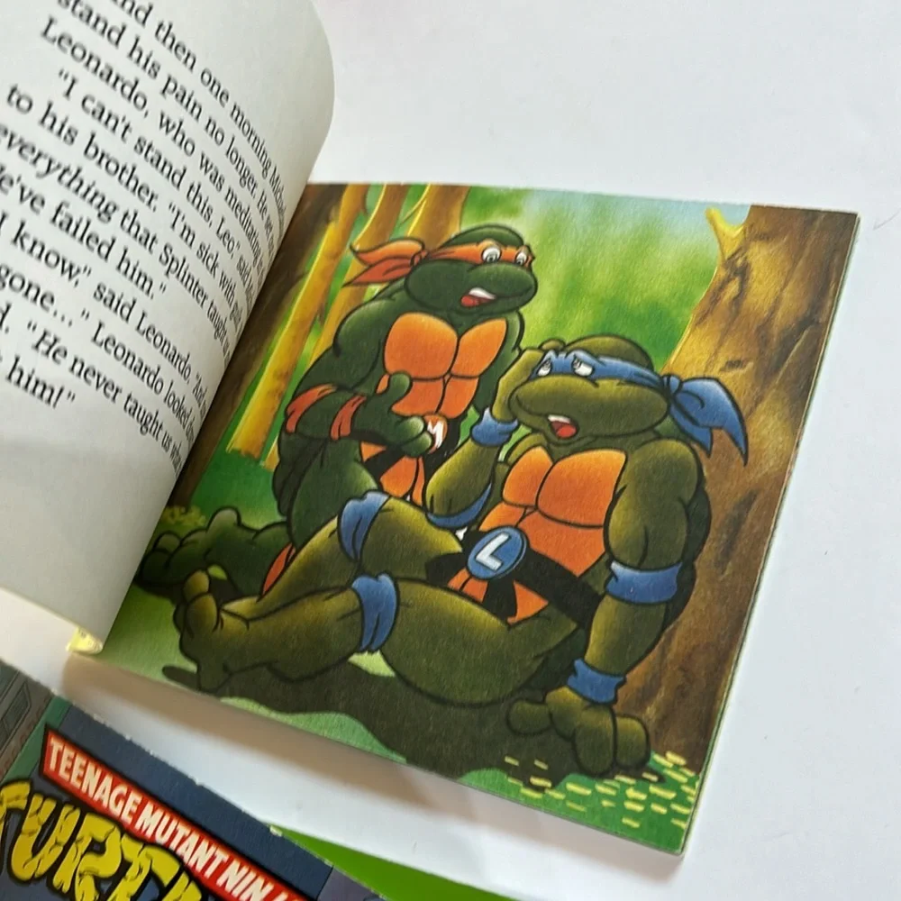 Teenage Mutant Ninja Turtles Book Set The First Battle TMNT the final